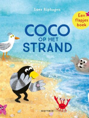 Coco op het strand