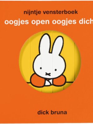 Nijntje vensterboek, oogjes open oogjes