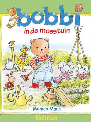 Bobbi in de moestuin