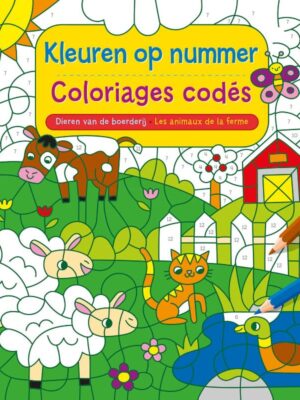 Kleuren op nummer / Les animaux de la fe