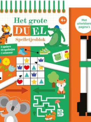 Grote duel spelletjesblok 4+