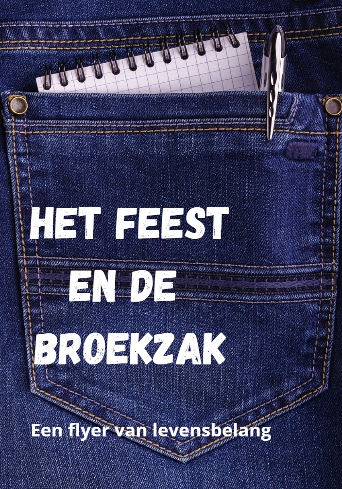 Flyer - Feest en de broekzak - 25st.