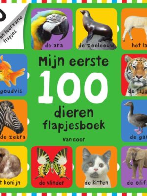 Mijn eerste 100 dieren flapjesboek