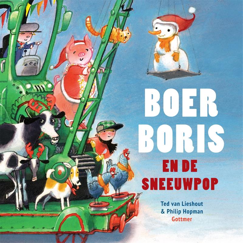 Boer boris en de sneeuwpop