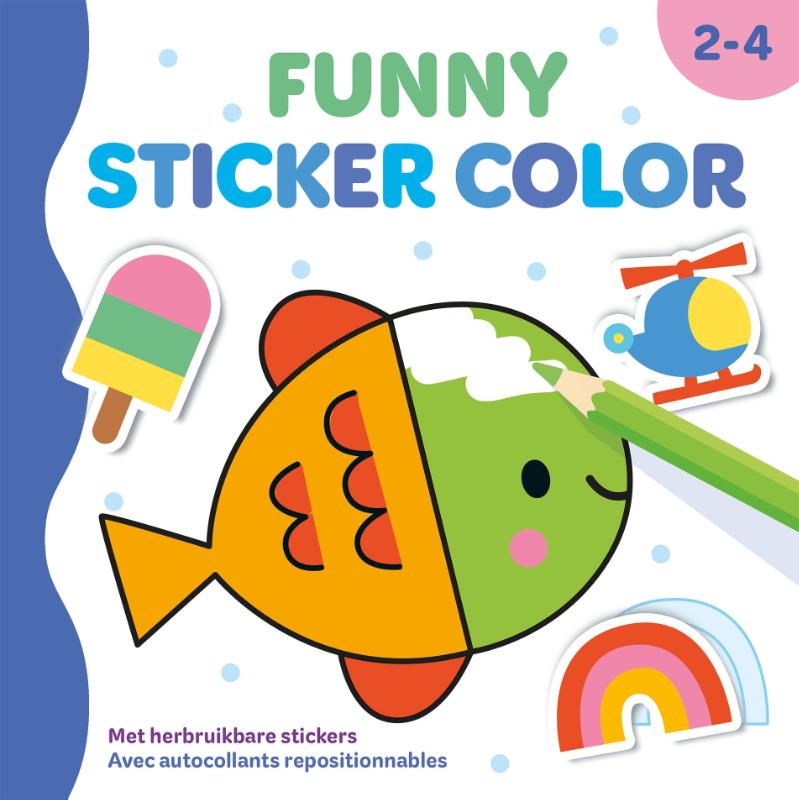 Funny Sticker Color (2-4 j.) / Funny Sti