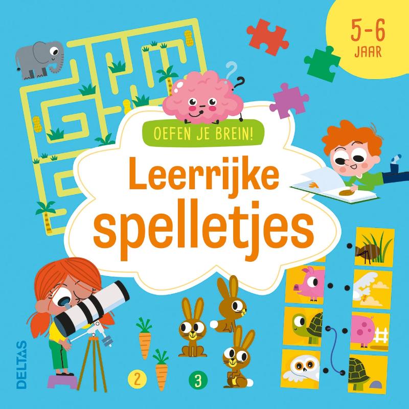 Oefen je brein! Leerrijke spelletjes 5-6