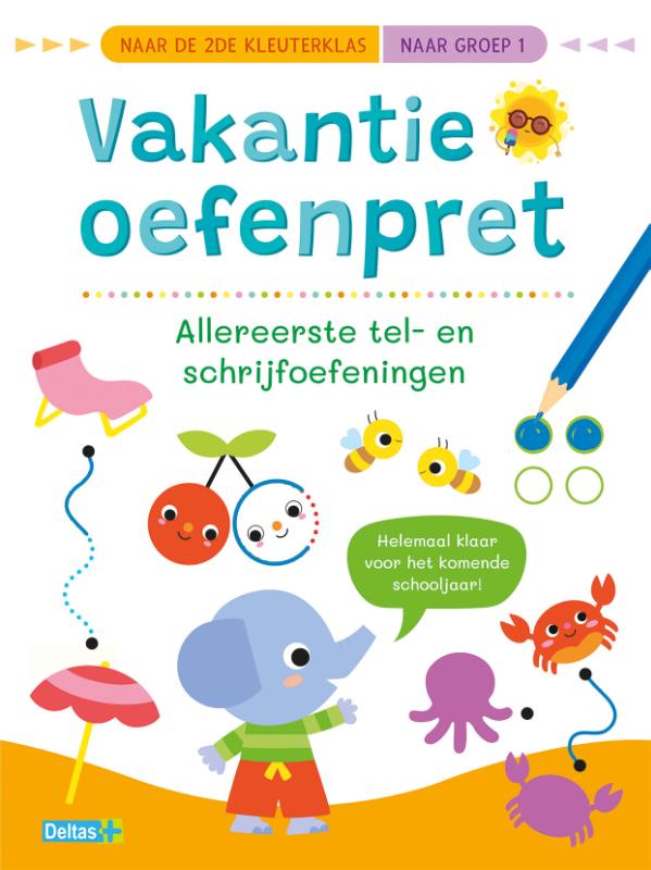 Vakantie oefenpret - Allereerste tel- en