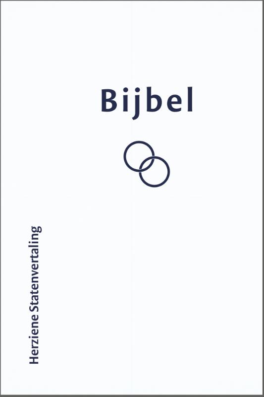 Huwelijksbijbel hsv wit goudsnee