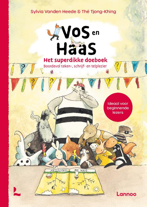 Superdikke doeboek vos en haas