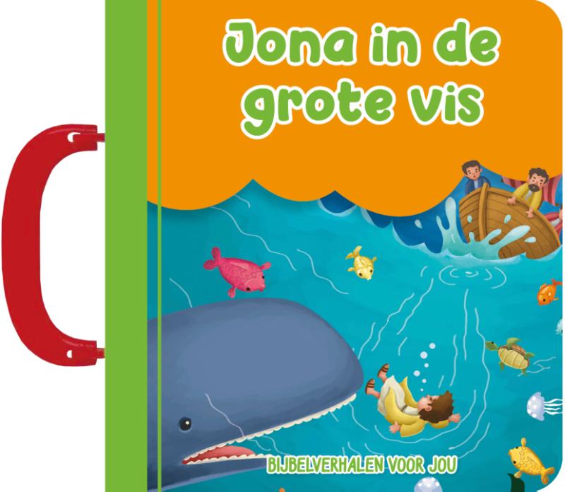 Jona in de grote vis met handvat