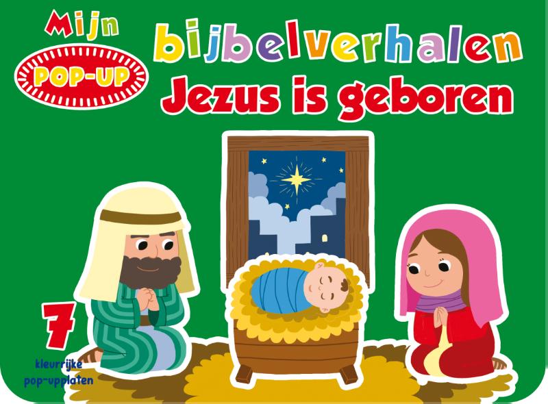 Jezus is geboren pop-up