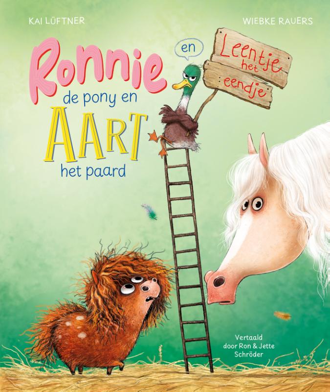 Ronnie de pony en Aart het paard en Leen