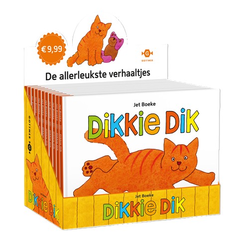 Toonbankdisplay Dikkie Dik (11 exemplare
