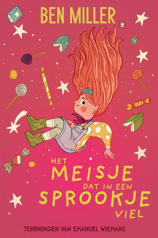 Meisje dat in een sprookje viel