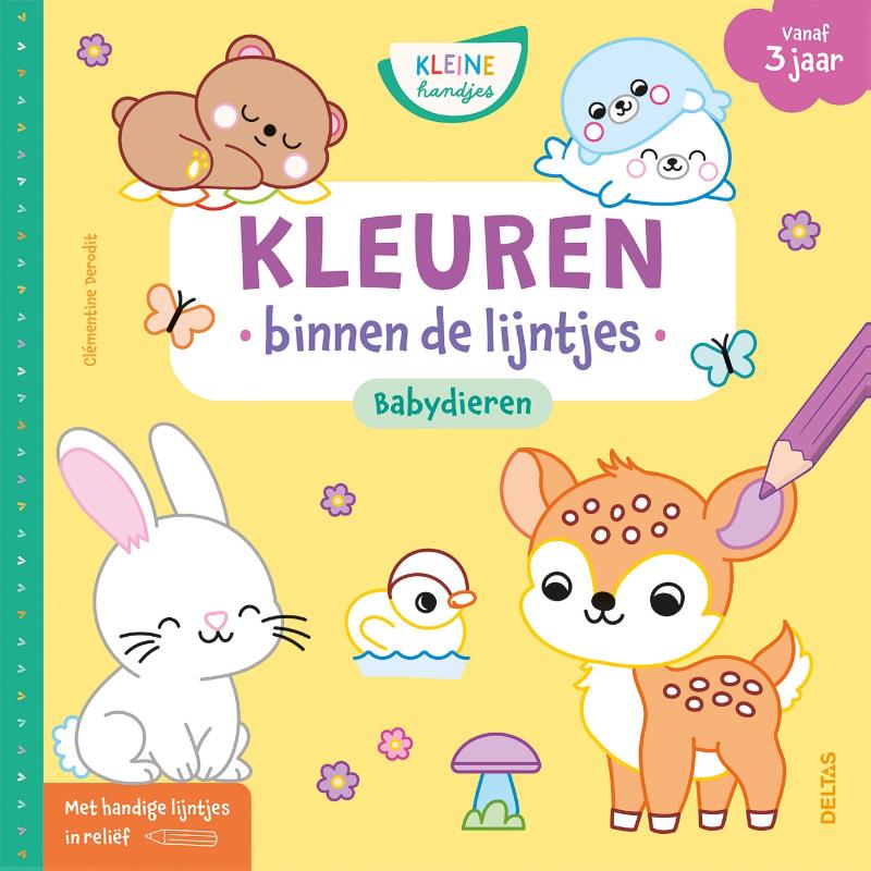 Kleuren binnen de lijntjes Kleine Handje