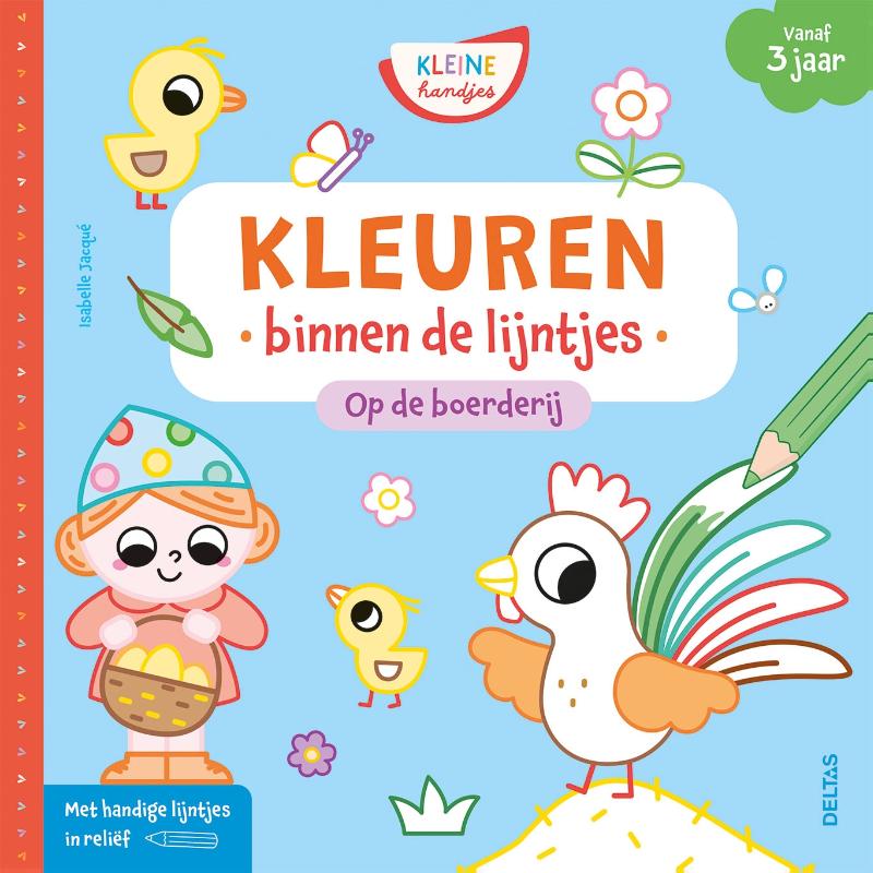 Kleuren binnen de lijntjes Kleine Handje