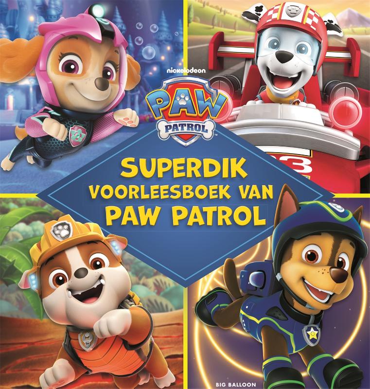 Superdik voorleesboek van Paw Patrol