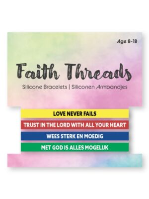 Geloofsarmbandjes - love never fails