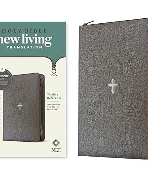 NLT - Thinl. Ref. Bible w. zipper