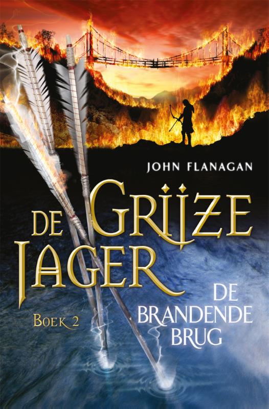 Grijze jager  2 geb brandende brug