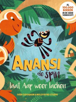 Anansi de spin laat aap weer lachen