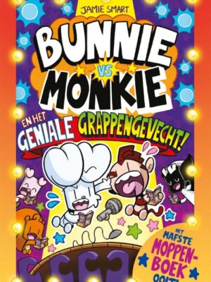 Bunnie vs monkie en het geniale grappeng
