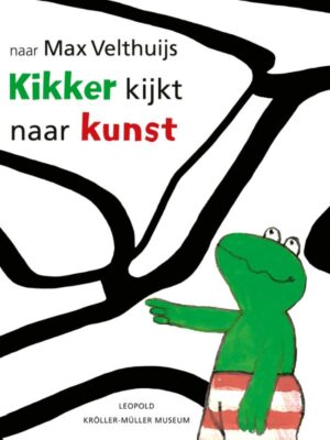 Kikker kijkt naar kunst