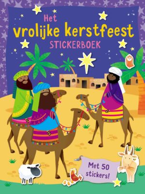 Vrolijke kerstfeest stickerboek