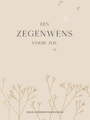 Zegenwens voor jou