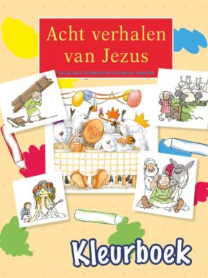 Kleurboek acht verhalen van Jezus