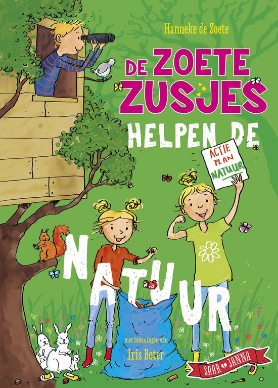Zoete zusjes helpen de natuur