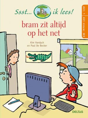 Bram zit altijd op het net