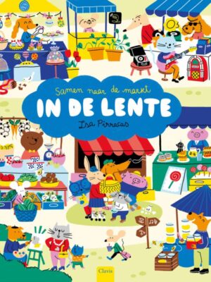 Samen naar de markt in de lente