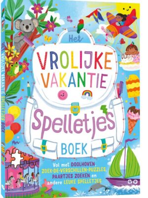 Vrolijke vakantie spelletjesboek