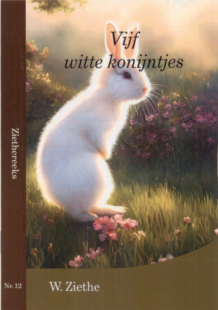 Vijf witte konijntjes