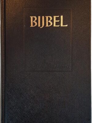 Huisbijbel 108000 zwart kunstl kleurs