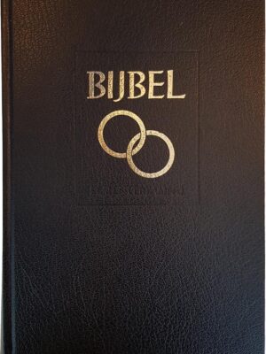 Huwelijksbijbel 108500 sv zwart kunstl