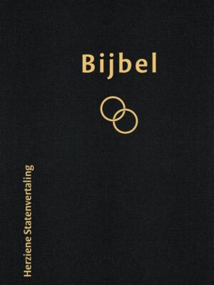 Huwelijksbijbel hsv zwart