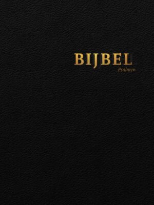 Bijbel HSV psalmen index zwart 12x18cm