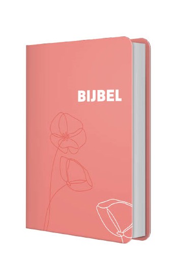 Bijbel HSV vrouw roze 12x18 cm