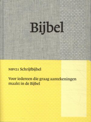Bijbel NBV21 schrijfbijbel