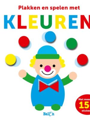 Kleuren stickerboek