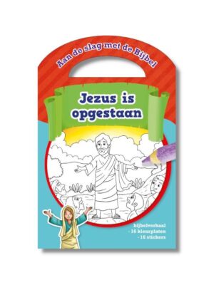 Jezus is opgestaan incl stickers