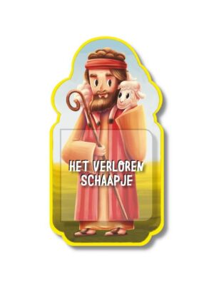 Verloren schaapje op foam