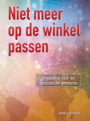 Niet meer op de winkel passen