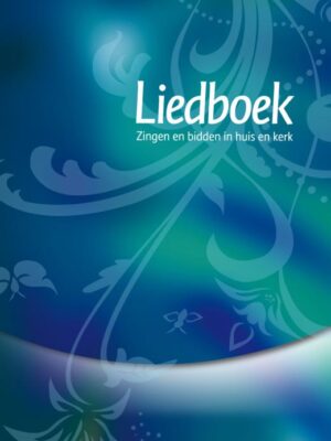 Liedboek blauw/groen witsnede