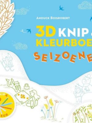 3D Knip- en kleurboek seizoenen