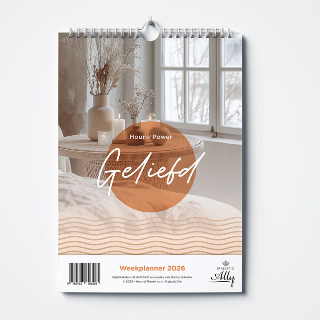 2026, Weekplanner hour of power Geliefd