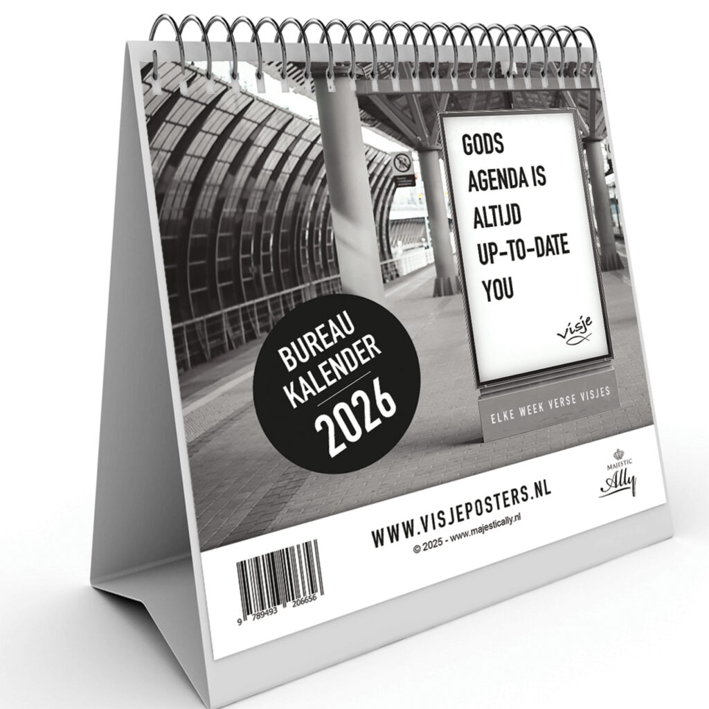 2026, Bureaukalender visje