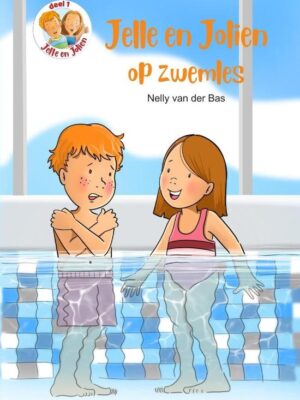 Jelle en jolien op zwemles